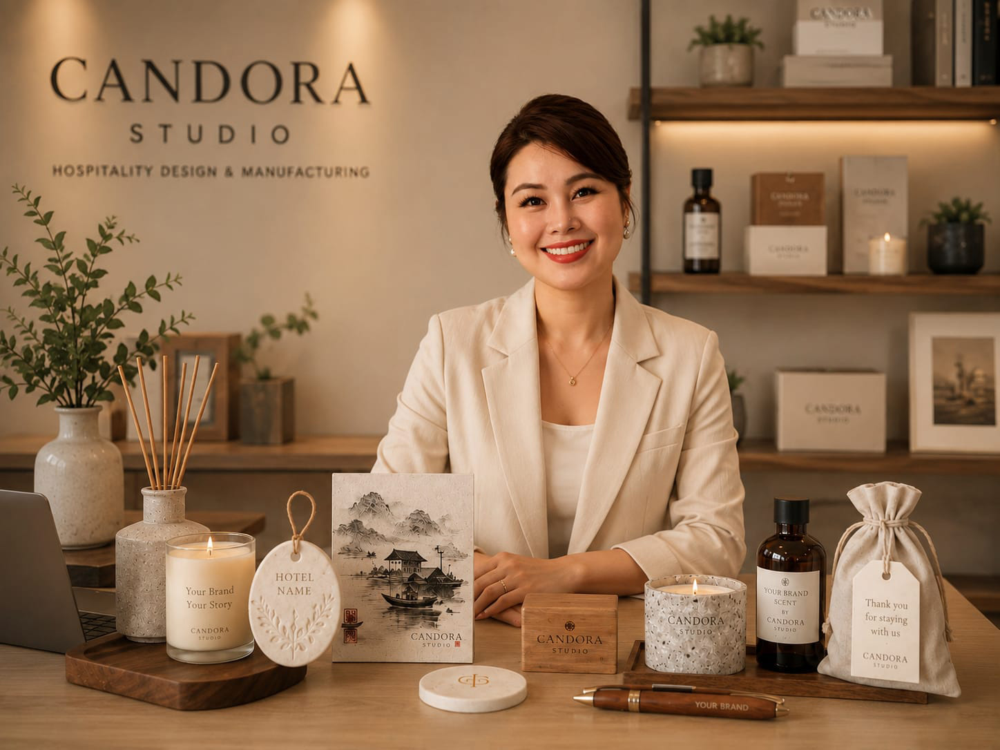 Diem, Director of B2B Partnerships at the Candora studio in Da Nang